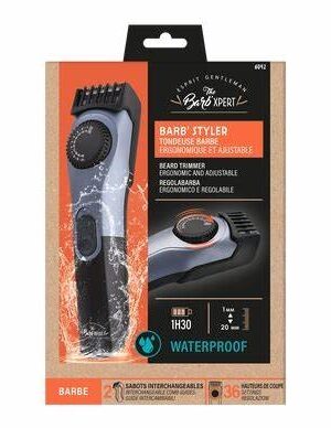 The barb'xpert regolabarba ergonomico waterproof