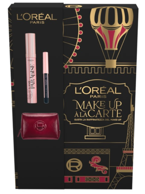 L'oreal pochette mascara paradise + minimatita