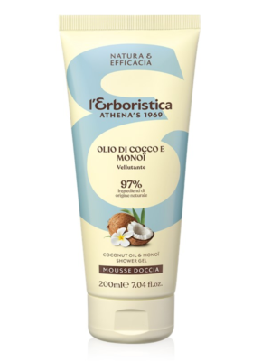 L'erboristica mousse doccia cocco 200 ml
