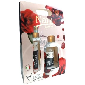 NanÌ acqua profumata 75ml + bagnodoccia 300ml red velvet