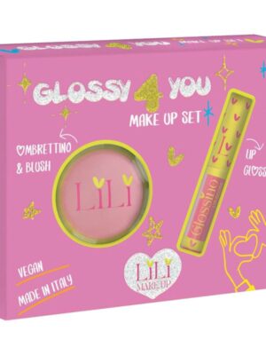 Lili make up glossy 4 you  make up set