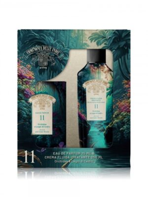 Compagnia delle indie box profumo + crema orchidea & legni d