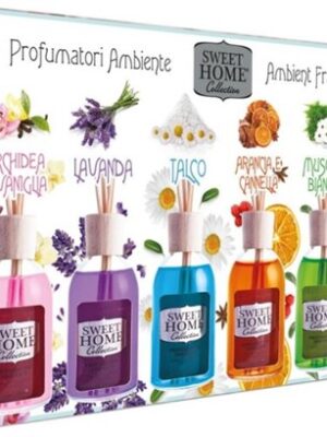 Sweet home gift prof. amb. 30 ml. 6 pz. ass. (1pz. x 6 ref.)