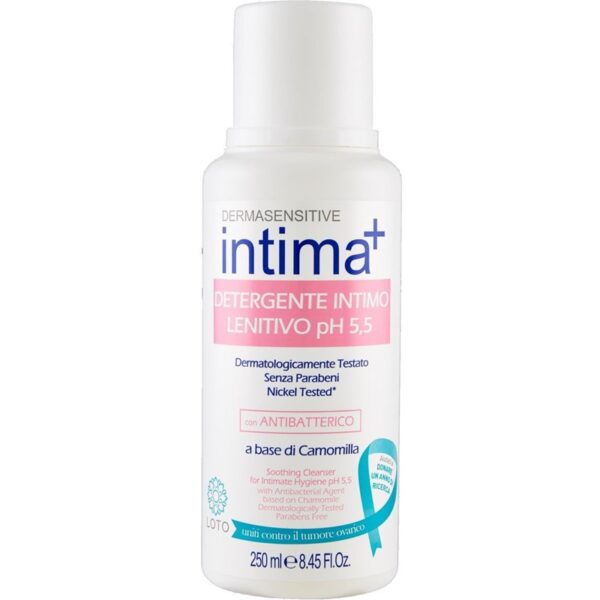 47FFA0C95E34AD6BB3E49461E81EF01D_ Intima+ detergente intimo lenitivo ph 5.5 250 ml