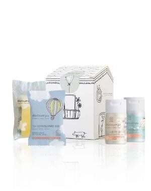 Dadaumpa 0m set bagno e cura viaggio con conf. da colorare