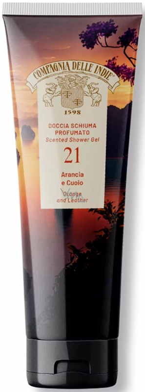 6A6D73C137F985B6E91529E76EC8EA45_ Compagnia delle indie doccia schiuma 21 arancia e cuoio