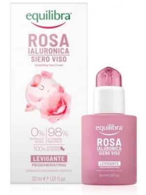 Equilibra rosa ialuronica siero viso levigante 30 ml
