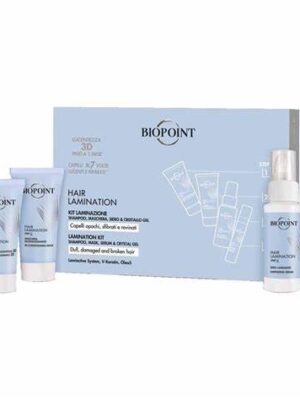 Biopoint kit lucentezza 3d hair lamination 200ml