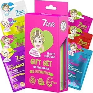 7days cofanetto regalo di maschere viso, (7 pz)