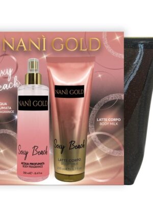 NanÌ gold latte corpo 200ml + acqua prof. 250ml sexy beach