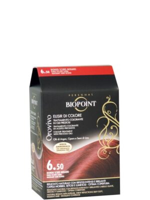 Biopoint elisir di colore 6.50 biondo scuro mogano