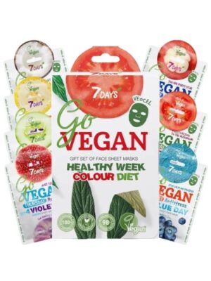 7days govegan cofanetto regalo 7days healthy week color