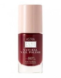 Astra pure beauty nail polish 15 ruby dust