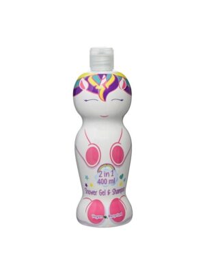 Air val unicorn 2in1 shower gel & shampoo 400 ml