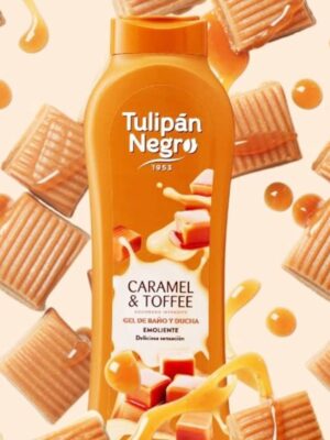 Tulipan negro gel de bagno caramel & toffee 650 ml
