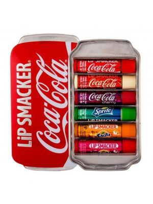 Lip smacker coca cola tin box 6pc