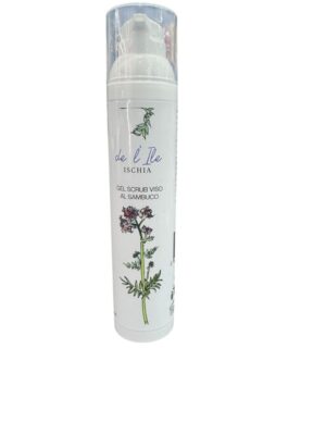 De l'ile ischia gel scrub viso al sambuco ml 100