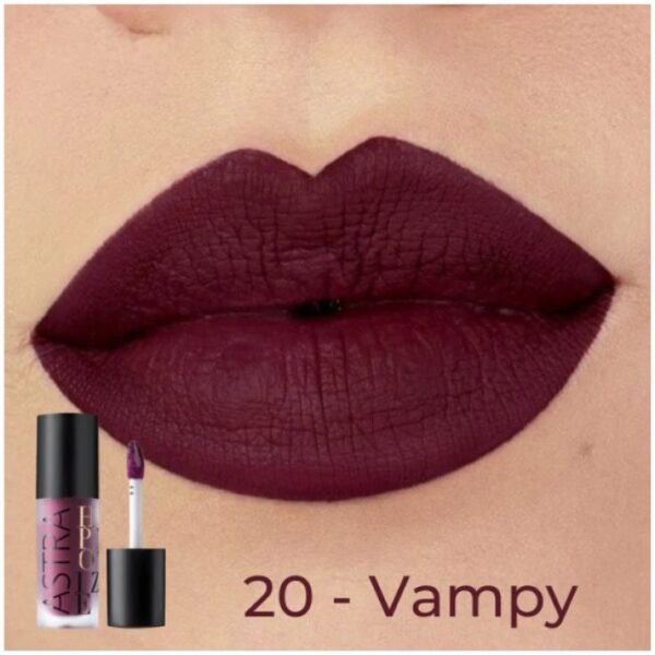 577E545F91341F81B911334177CA8AE1_ Astra hypnotize liquid lipstick mat 20 vampy