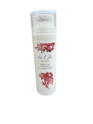 De l'ile ischia crema viso antirughe alle alghe rosse ml 50