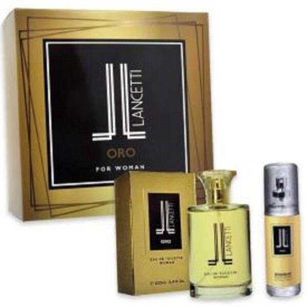 9D3CFA02BCFABA843A1935CD480514BB_ Lancetti oro edt 100 ml + deo 120 ml