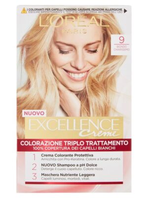 L'oreal excellance creme 9 biondo chiarissimo