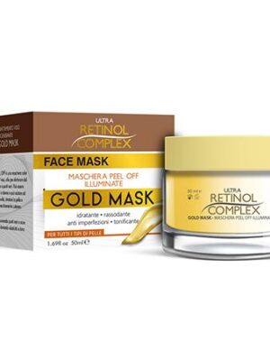 Ultra retinol complex gold mask viso illuminante 50 ml