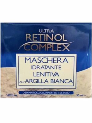 Ultra retinol complex maschera viso all'argilla bianca 50 ml