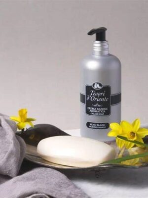 Tesori d'oriente crema sapone aromatico 300 ml muschio bianc