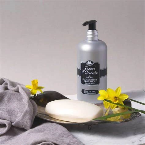 CBDEE988C28792711914340AD0985997_ Tesori d'oriente crema sapone aromatico 300 ml muschio bianc