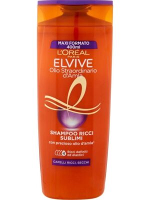 L' oreal elvive olio straordinario shampoo ricci sublimi 400