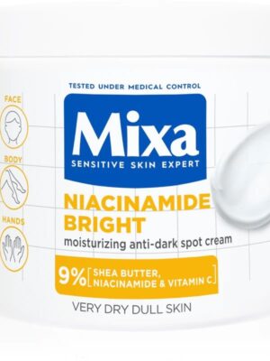 Mixa niacinamide crema corpo vaso jar 400 ml