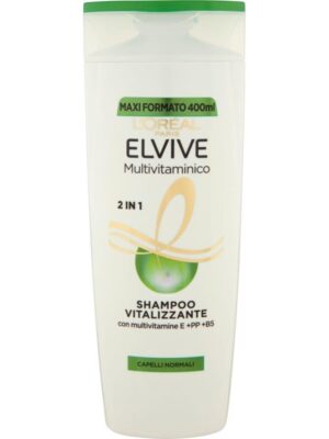 L'oreal elvive multivitaminico 2in1 400 ml