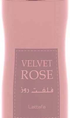 Lattafa velvet rose deodorant spray 200 ml