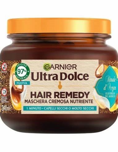 93295DD23ADE1DECE95ECC73EC71FB2B_ Garnier ultradolce maschera hair remedy rituale d'argan 340m
