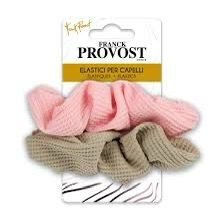 Franck provost set scrunchies colori assortiti 2pz