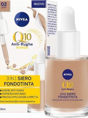 Nivea 3 in 1 siero fondotinta 02 dark