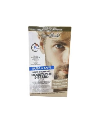  kit colorazione barba e baffi biondo scuro