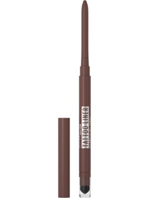 Maybelline eyeliner tattoo studio smokey gel brown