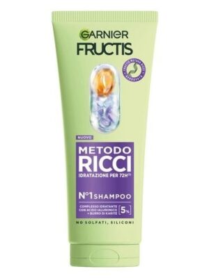 Garnier fructis metodo ricci shampoo