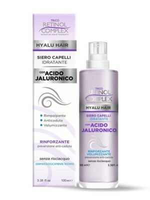 Retinol complex siero capelli idratante acido jaluronico 100