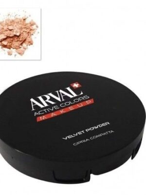 Arval velvet powder n. 02 - pesca cipria compatta  9g