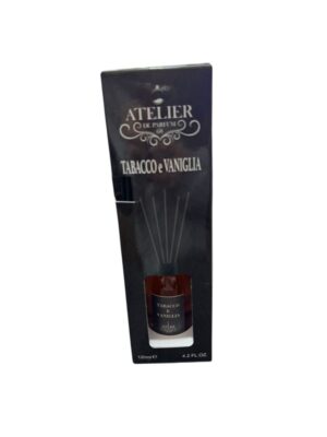Atelier prof ambiente 120 ml tabacco e vaniglia
