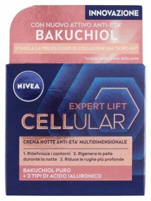 Nivea crema viso cellular notte antietÀ multidimension 50 ml