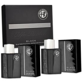 Alfa romeo box black edt 75 ml + aftershave 75 ml