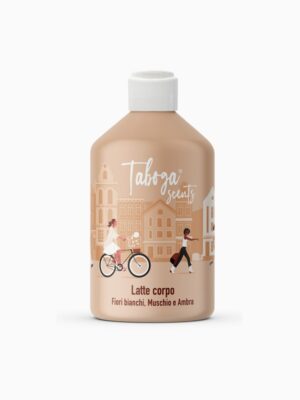 Taboga latte corpo fiori bianchi, muschio e ambra 280 ml