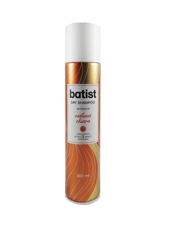 3E627AB908800C55E3CFF27A634CF8B0_ Batist shampoo secco castano chiaro ml 200