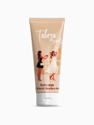 Taboga burro corpo fiori bianchi, muschio e ambra 250 ml