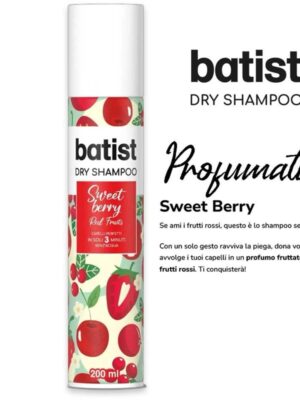 Batist shampoo secco sweet ber. ml 200