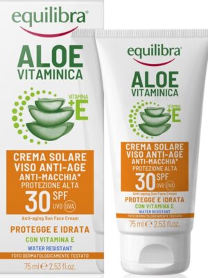 Equilibra crema solare spf30 viso vit.
