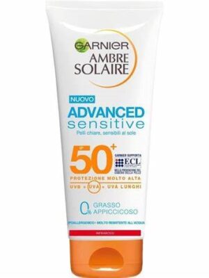 Garnier ambre solaire advs sens. spf50+200 ml